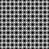 motif abstrait sans couture noir et blanc. arrière-plan et toile de fond. conception ornementale en niveaux de gris. vecteur