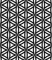 motif abstrait sans couture noir et blanc. arrière-plan et toile de fond. conception ornementale en niveaux de gris. vecteur