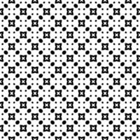 motif abstrait sans couture noir et blanc. arrière-plan et toile de fond. conception ornementale en niveaux de gris. vecteur