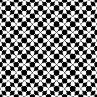 motif abstrait sans couture noir et blanc. arrière-plan et toile de fond. conception ornementale en niveaux de gris. vecteur