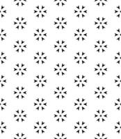 motif abstrait sans couture noir et blanc. arrière-plan et toile de fond. conception ornementale en niveaux de gris. vecteur