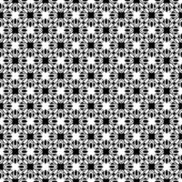 motif abstrait sans couture noir et blanc. arrière-plan et toile de fond. conception ornementale en niveaux de gris. vecteur