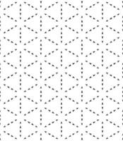 motif abstrait sans couture noir et blanc. arrière-plan et toile de fond. conception ornementale en niveaux de gris. vecteur