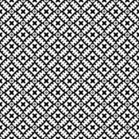 motif abstrait sans couture noir et blanc. arrière-plan et toile de fond. conception ornementale en niveaux de gris. vecteur