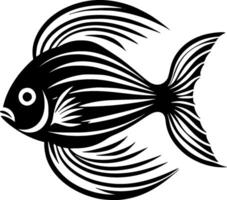 poisson ange - haute qualité vecteur logo - vecteur illustration idéal pour T-shirt graphique