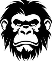 chimpanzé - haute qualité vecteur logo - vecteur illustration idéal pour T-shirt graphique