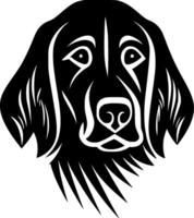 chien - minimaliste et plat logo - vecteur illustration