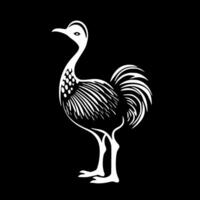 dodo, minimaliste et Facile silhouette - vecteur illustration