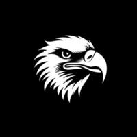 aigle, noir et blanc vecteur illustration