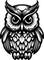 hibou bébé - haute qualité vecteur logo - vecteur illustration idéal pour T-shirt graphique