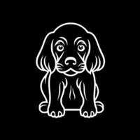 chiot - haute qualité vecteur logo - vecteur illustration idéal pour T-shirt graphique