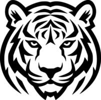 tigre - minimaliste et plat logo - vecteur illustration