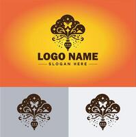 nuage logo icône vecteur art graphique pour affaires marque app icône ciel nuage logo modèle