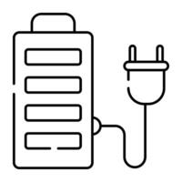 une prime Télécharger icône de extension corde vecteur