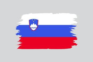 officiel vecteur slovénie drapeau conception