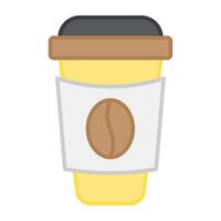 un icône conception de café tasse, modifiable vecteur