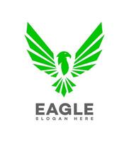 Aigle logo icône marque identité signe symbole modèle vecteur