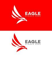Aigle logo icône marque identité signe symbole modèle vecteur