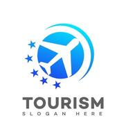 tourisme logo icône marque identité signe symbole vecteur