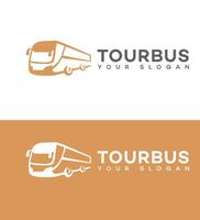 tour autobus logo icône marque identité signe symbole vecteur