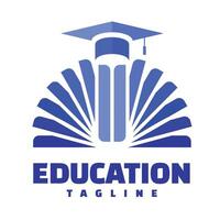 vecteur de logo de l'éducation