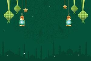 Ramadan kareem arrière-plan, salutation bannière Ramadan islamique ornement Contexte conception modèle vecteur