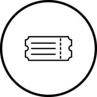 icône de vecteur de billets