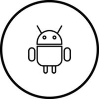 Android logo vecteur icône