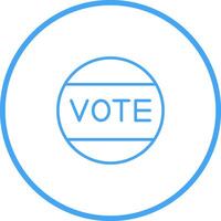 icône de vecteur de vote