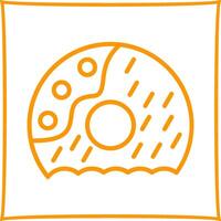 icône de vecteur de beignet