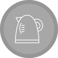 icône de vecteur de bouilloire
