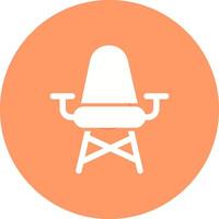 icône de vecteur de chaise élégante