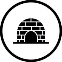 icône de vecteur d'igloo