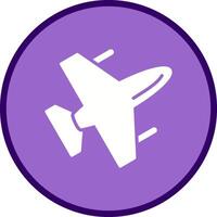 icône de vecteur d'exposition de jet