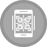 icône de vecteur de code qr