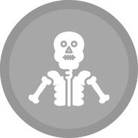 icône de vecteur de squelette
