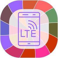 lte vecteur icône