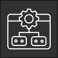 icône de vecteur de fonctionnalités de projet