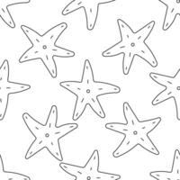 étoile de mer été modèle animaux de le mer vecteur