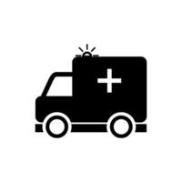 ambulance icône vecteur conception modèle