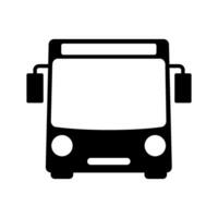 modèle de conception de vecteur d'icône de bus