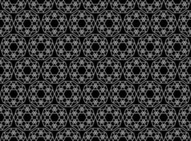illustration fond d'écran, abstrait géométrique style. répéter échantillon Triangle ligne sur noir Contexte. vecteur