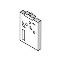 Planification documenter isométrique icône vecteur illustration