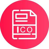 ico Créatif icône conception vecteur