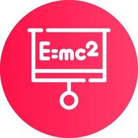 conception d'icône créative de relativité vecteur