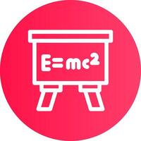 conception d'icône créative de relativité vecteur