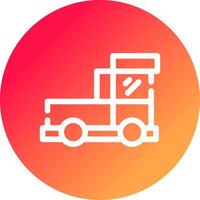 ramasser un camion Créatif icône conception vecteur