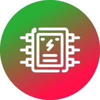 conception d'icône créative de panneau électrique vecteur