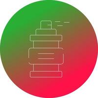 conception d'icône créative de peinture en aérosol vecteur