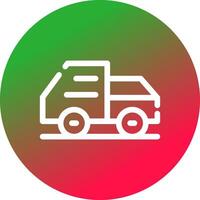 des ordures un camion Créatif icône conception vecteur